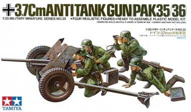 Tamiya 35035 3.7cm Anti-Tank Gun (PaK 35/36) 