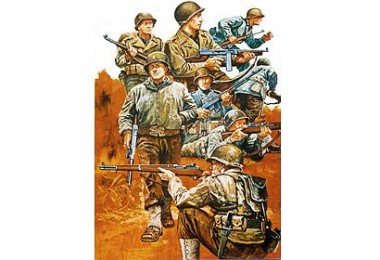 Tamiya 35048 US-Infantry 8Figuren 