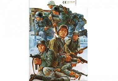 Tamiya 35061 Panzer Grenadiere 8Figuren 