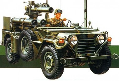 Tamiya 35125 US M151A2 Ford Mutt m.TOW Rak. 