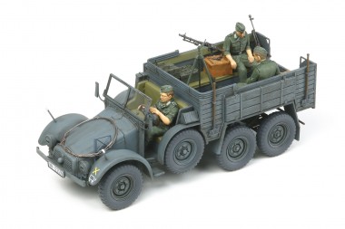 Tamiya 35317 Germ. 6x4 Truck Krupp Protze & Fig. 