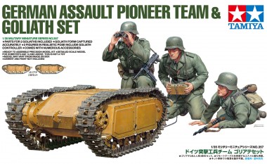 Tamiya 35357 Dt. Pioniere & Goliath-Set (3+2) 