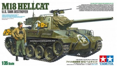 Tamiya 35376 U.S. Tank Destroyer M18 Hellcat 