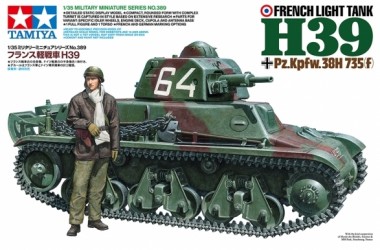 Tamiya 35389 French Light Tank H39 Pz.Kpfw.38H  