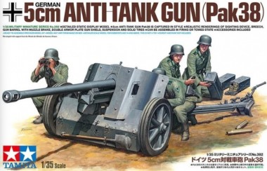 Tamiya 35392 German 5 cm Anti-Tank Gun (PaK 38) 
