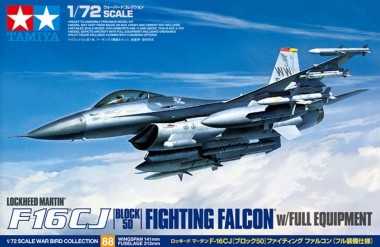 Tamiya 60788 F-16CJ Fighting Falcon m.Zurüstteilen 