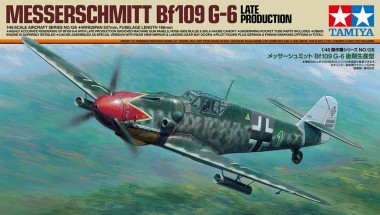 Tamiya 61128 Bf109 G-6 Späte Ausführung 