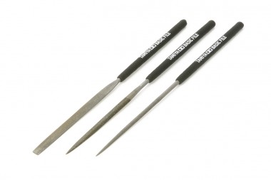 Tamiya 74104 Feilenset (3) Plastik/RC 