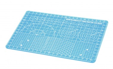 Tamiya 74142 Schneidunterlage DIN A5/Blau 150x220mm 