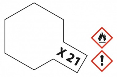 Tamiya 81021 X21 - Mattier-Medium 23ml 