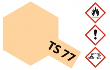 Tamiya 85077 TS77 - Spray Fleischfarben matt 100ml 