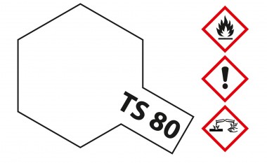 Tamiya 85080 TS80 - Spray Matt Klar 100ml 