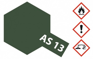 Tamiya 86513 AS13 - Spray Grün matt (USAF)100ml 