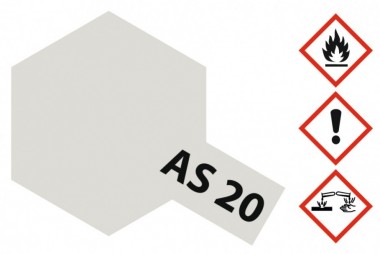 Tamiya 86520 AS20 - Insignienweiss matt US 100ml 