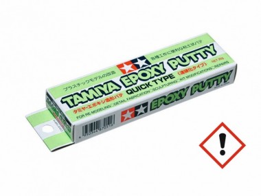 Tamiya 87051 Epoxy Spachtelmasse Quick Type 25g 2K 