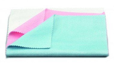 Tamiya 87090 Poliertuch Set (3) rosa/blau/weiß  