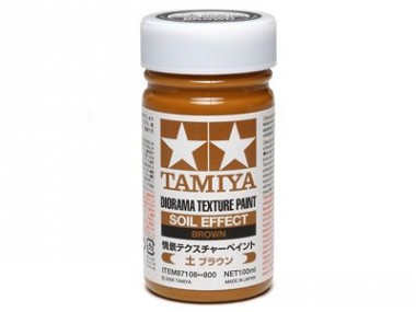Tamiya 87108 Texturfarbe Erdeffekt braun 
