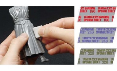 Tamiya 87163 Schleifschwamm 320er Körnung 