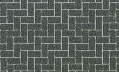 Tamiya 87169 Diorama Bogen A4 Backstein (grau) 