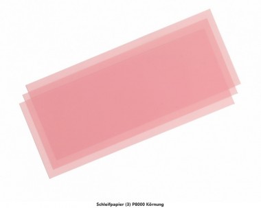 Tamiya 87200 Schleifpapier (3) P8000 Körnung 