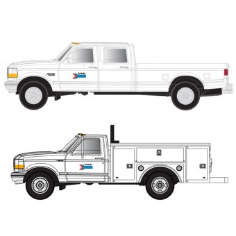 Atlas 60000151 1990s Ford(R) F-250 - F-350 AMTRAK 