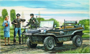Italeri 0313 Kfz. 69 Schwimmwagen    