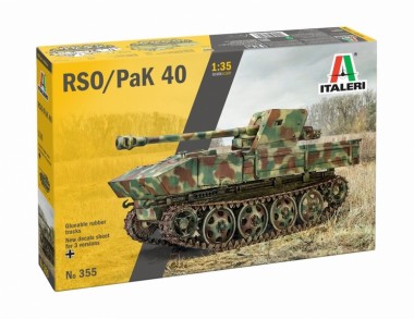 Italeri 0355 7.5cm RSO with PAK40 
