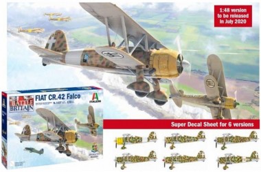 Italeri 1437 Fiat CR.42 Falco 