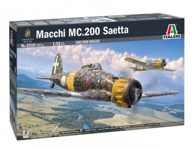 Italeri 2516 Macchi MC.200 PE-Teile 