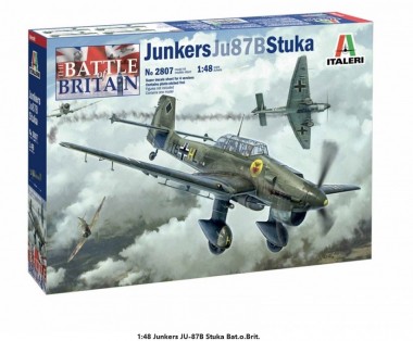 Italeri 2807 Junkers JU-87B Stuka Bat.o.Brit. 