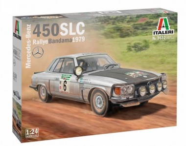 Italeri 3632 Mercedes 450 SLC Rally d Bandama'79 
