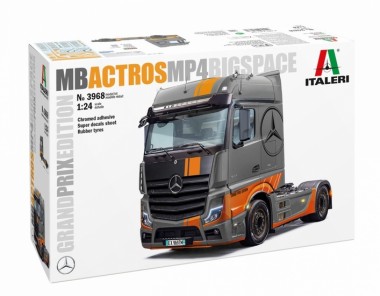 Italeri 3968 MB Actros MP4 BigSpace 
