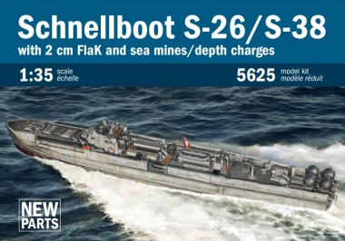 Italeri 5625 Schnellboot S-26 / S-38 