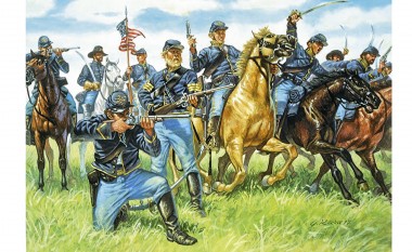Italeri 6013 Vereinte Kavallerie 1863 