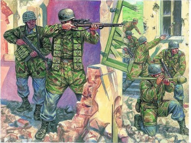 Italeri 6045 Deutsche Fallschirmjäger 
