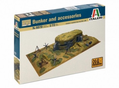 Italeri 6070 Zubehörteile und Bunker 