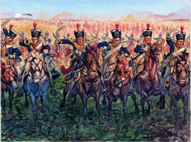 Italeri 6094 Fig.-Set Leichte Kavallerie Napol. 