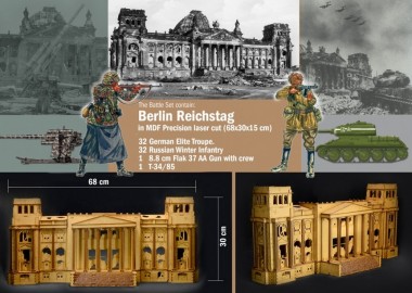 Italeri 6195 Battle-Set 1945 - Berlin Reichstag 