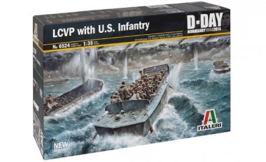 Italeri 6524 LCVP mit US Infanterie 