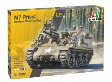 Italeri 6580 US M-7 Priest Howitzer Self-Prop 