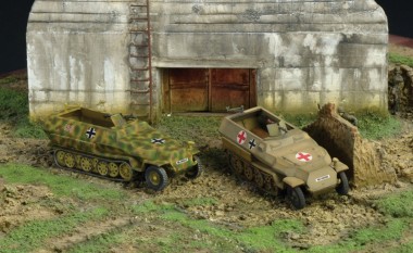 Italeri 7516 SD.Kfz.251/1 Ausf. D Fast Assm. Kit 