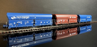 Schlesienmodelle 440002 PKP Cargo Schüttgutwagen-Set 3-tlg Ep.6 