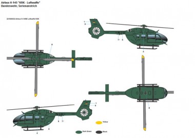 Airpower87 221600032 Airbus H-145 KRK - Luftwaffe Bundeswehr 