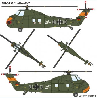 Airpower87 221600121 Sikorsky CH-34 BW 
