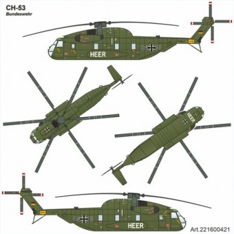 Airpower87 221600421 CH53G mittl. Transporthubschrauber der B 