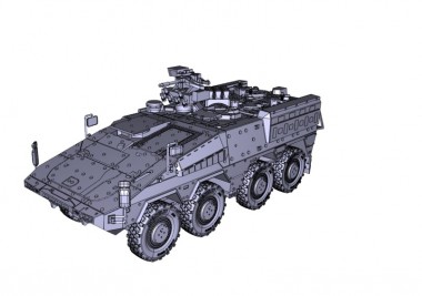 Armour87 211200051 BOXER 1A2 Mannschftstransportpanzer 