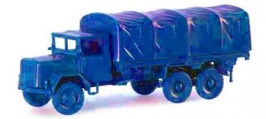 Armour87 211200692 Magirus Jupiter Pritsche/Pl. THW blau 