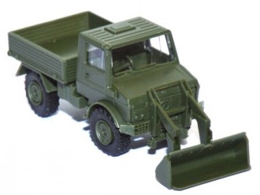 Armour87 211201046 Unimog U1300 kurz mit Frontlader BW STO 