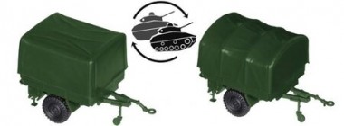 Armour87 221300081 Set 2x Anhänger 1 Achs 1,5to Blumhardt m 