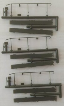 Armour87 221400171 Set 3x Laufstege mit Geländer 